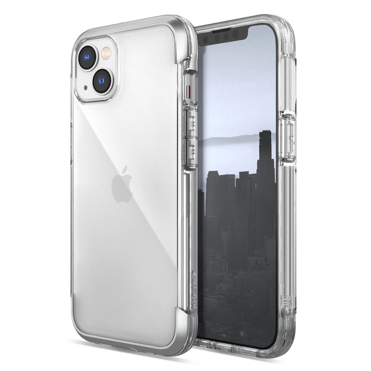 Raptic X-Doria Air Case for iPhone 14 Plus armored cover silver_0