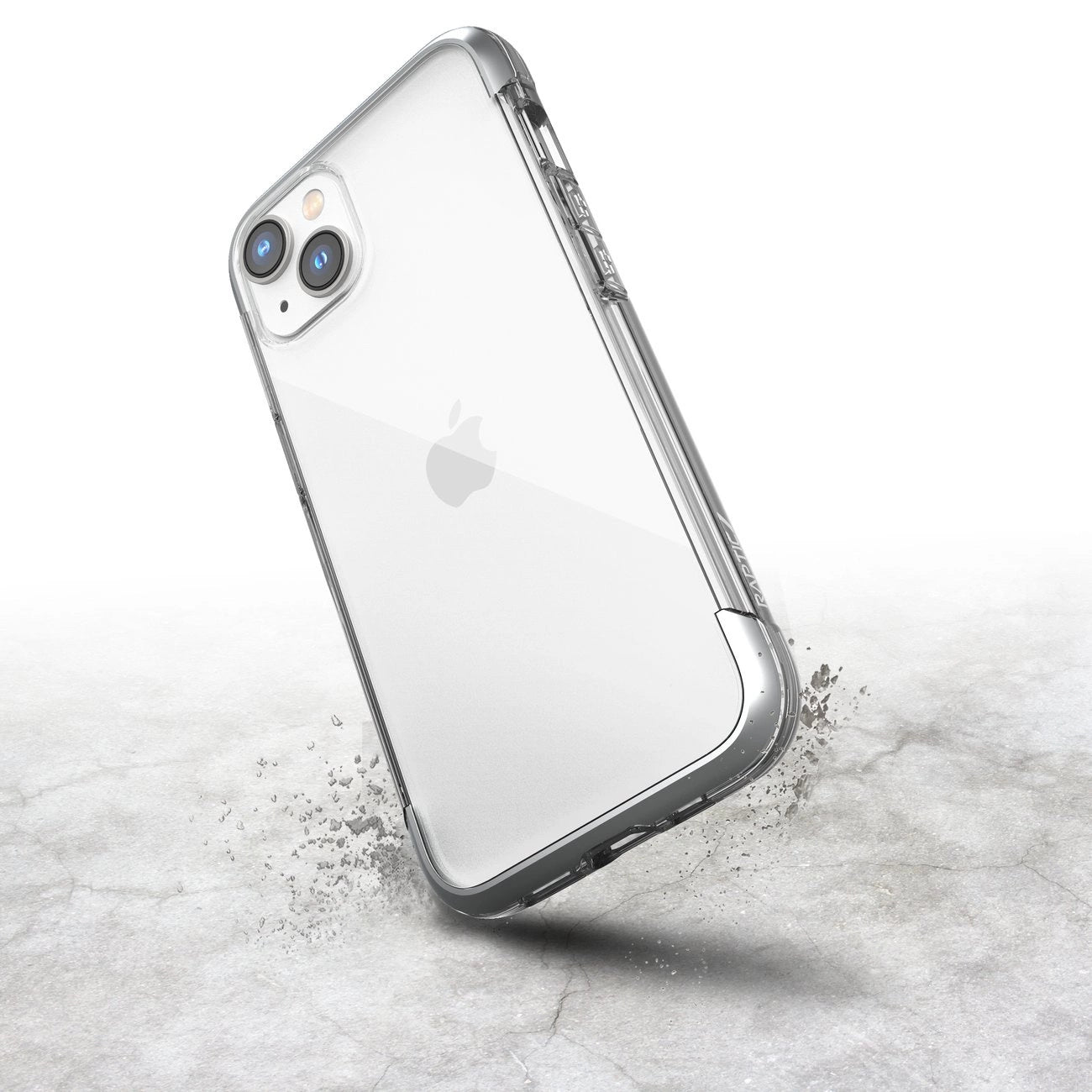 Raptic X-Doria Air Case for iPhone 14 Plus armored cover silver_1