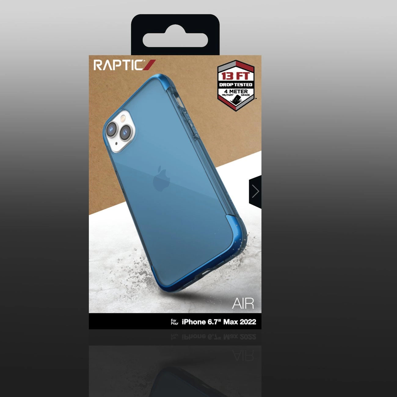 Raptic X-Doria Air Case for iPhone 14 Plus armored cover blue_2