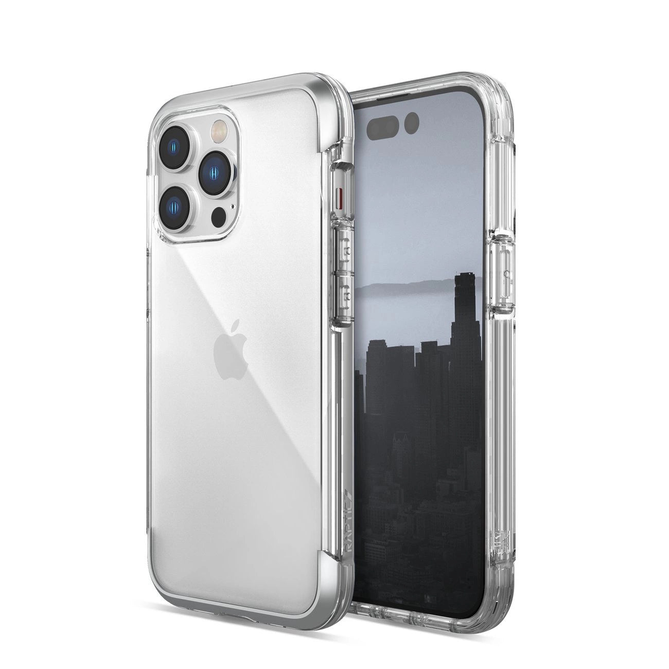 Raptic X-Doria Air Case for iPhone 14 Pro armored cover silver_0
