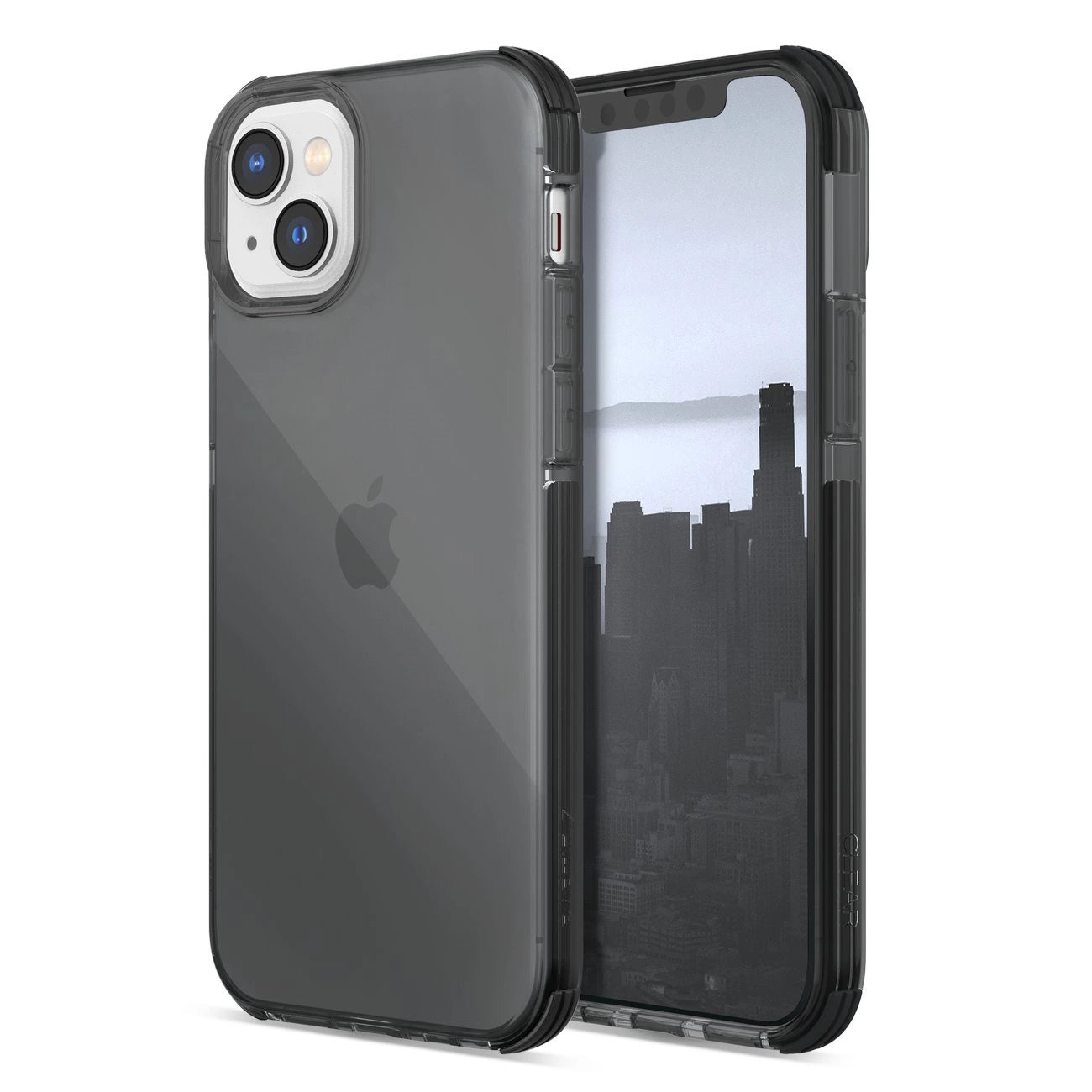 Raptic X-Doria Clear Case iPhone 14 armored cover gray_0