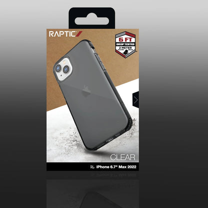 Raptic X-Doria Clear Case iPhone 14 Plus armored cover gray_2