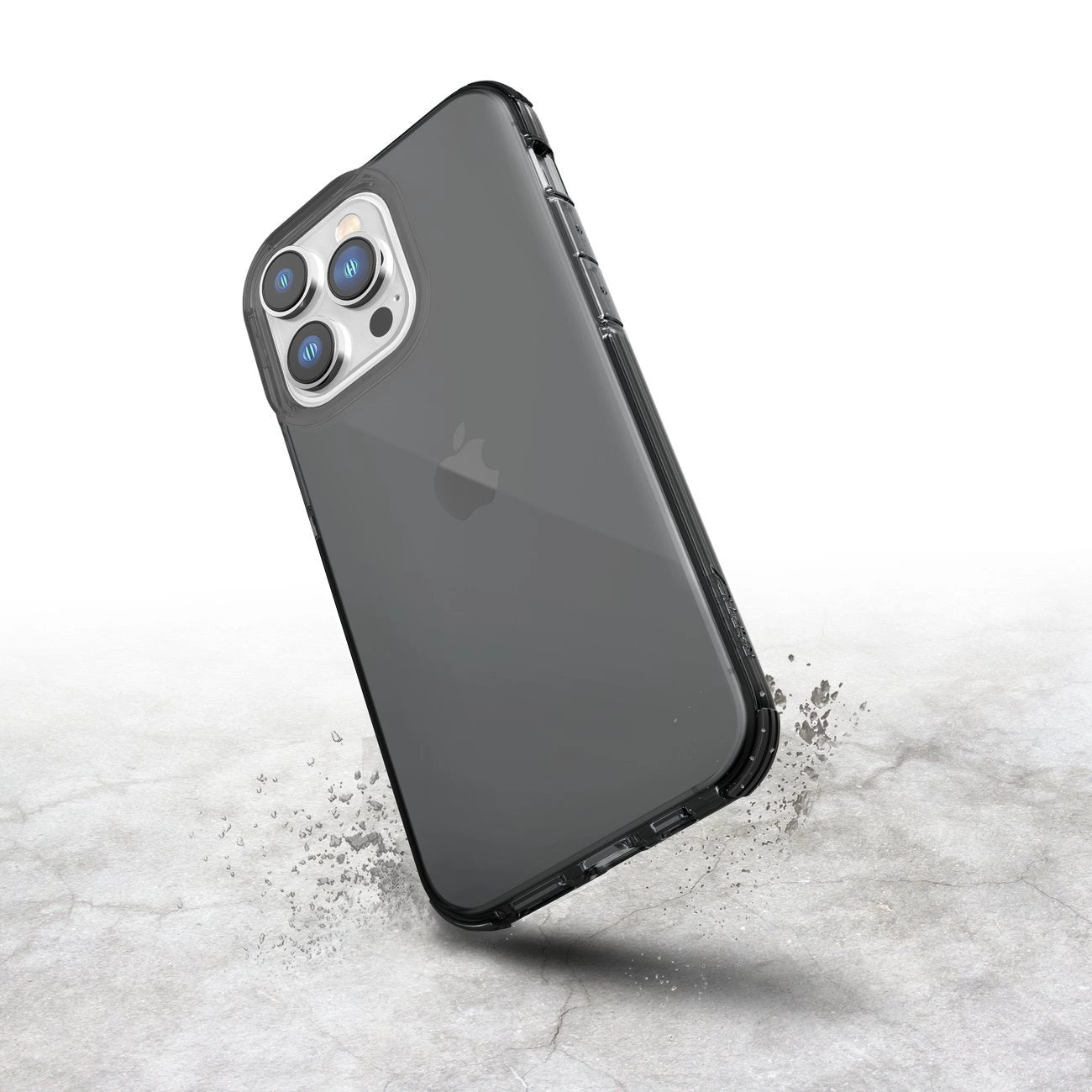 Raptic X-Doria Clear Case iPhone 14 Pro armored cover gray_1