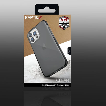Raptic X-Doria Clear Case iPhone 14 Pro Max armored cover black_2