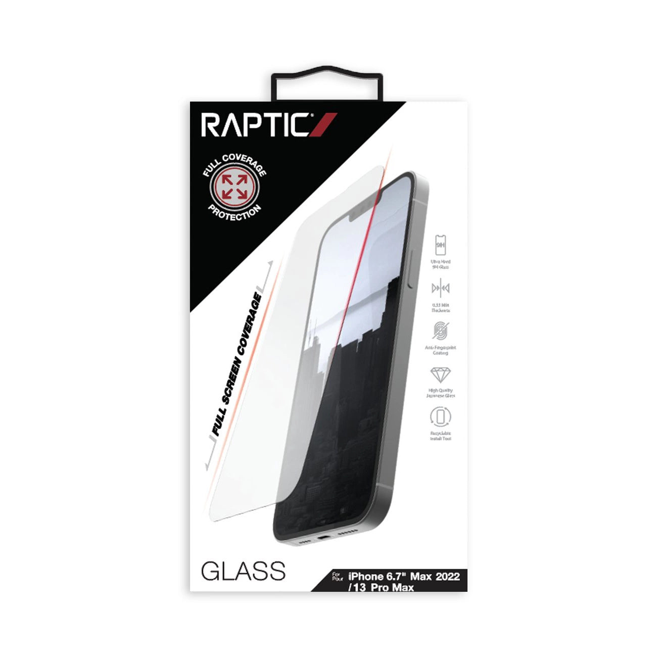 Raptic X-Doria Full Glass iPhone 14 Plus full screen tempered glass_2