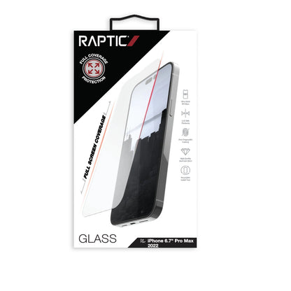 Raptic X-Doria Full Glass tempered glass iPhone 14 Pro Max for the entire screen_2