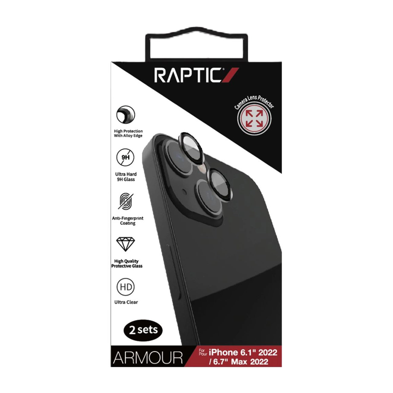 Raptic X-Doria Armor Camera Glass iPhone 14 Plus tempered glass for rear camera_1