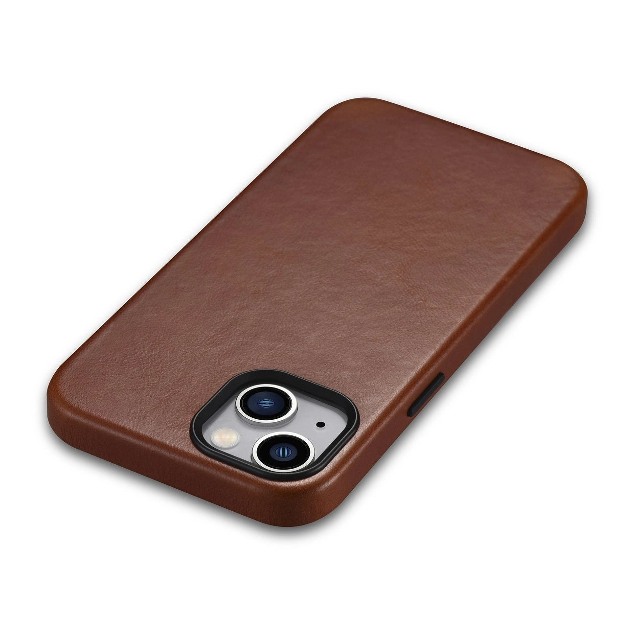 iCarer Oil Wax Premium Leather Case iPhone 14 Plus Magnetic Leather Case with MagSafe Brown (WMI14220703-RB)_11