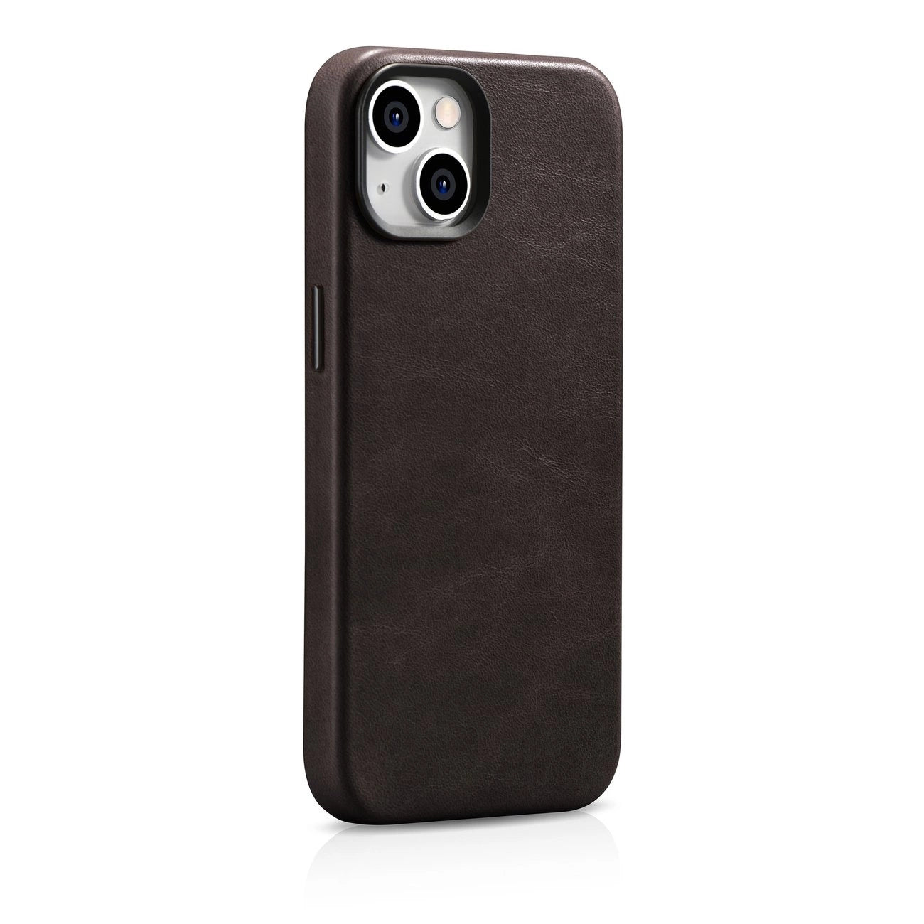 iCarer Oil Wax Premium Leather Case iPhone 14 Plus Magnetic Leather Case with MagSafe Brown (WMI14220703-BN)_5