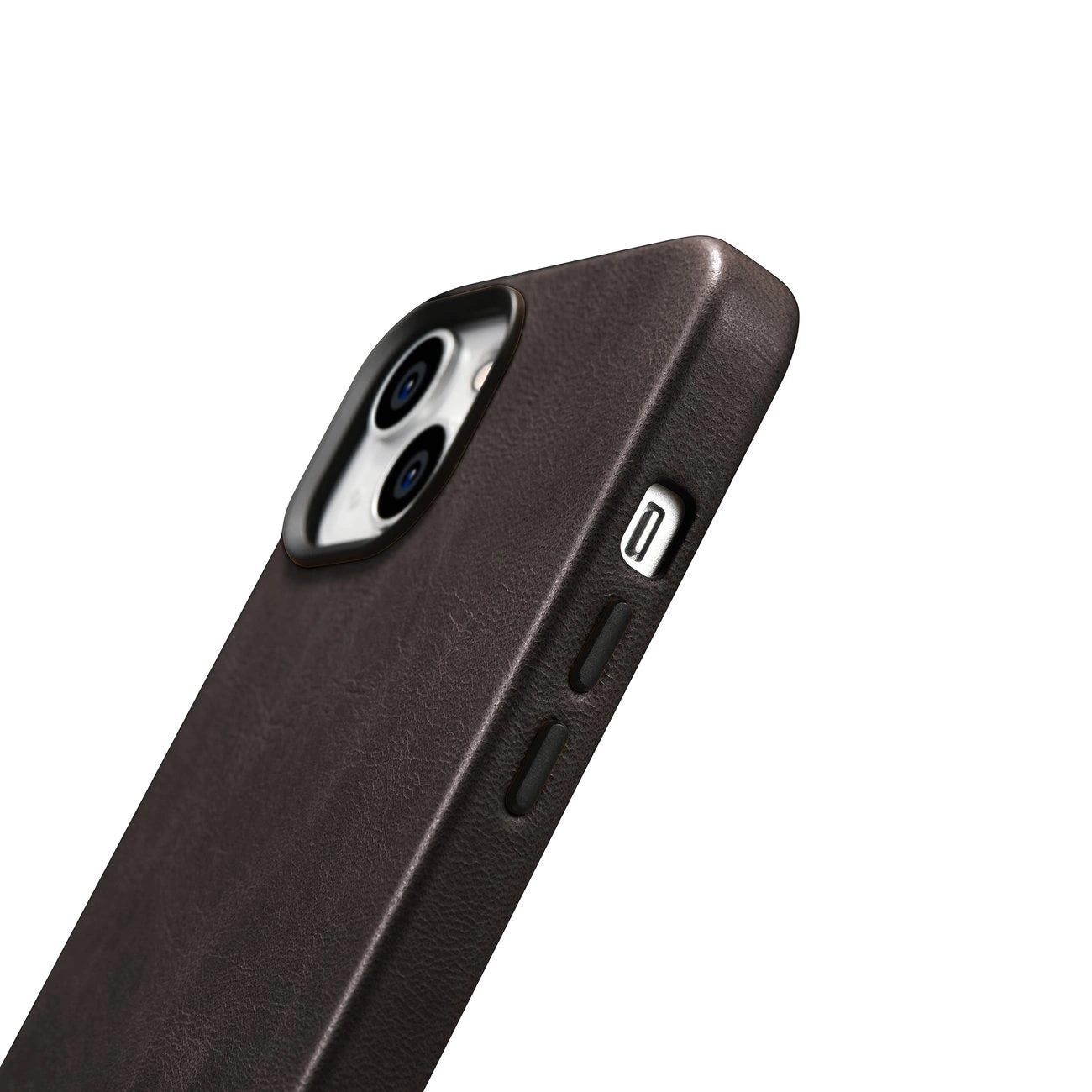 iCarer Oil Wax Premium Leather Case iPhone 14 Plus Magnetic Leather Case with MagSafe Brown (WMI14220703-BN)_6