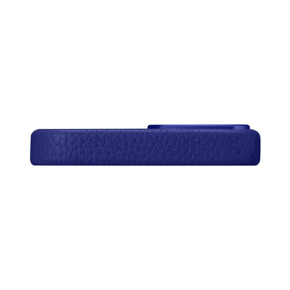 iCarer Litchi Premium Leather Case iPhone 14 Magnetic Leather Case with MagSafe Dark Blue (WMI14220709-DB)_3