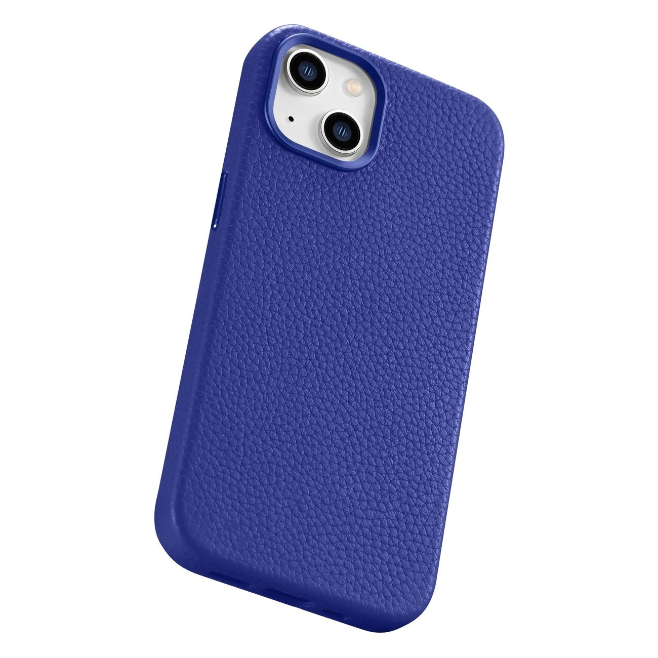 iCarer Litchi Premium Leather Case iPhone 14 Plus Magnetic Leather Case with MagSafe Dark Blue (WMI14220711-DB)_21