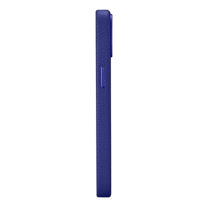 iCarer Litchi Premium Leather Case iPhone 14 Plus Magnetic Leather Case with MagSafe Dark Blue (WMI14220711-DB)_6