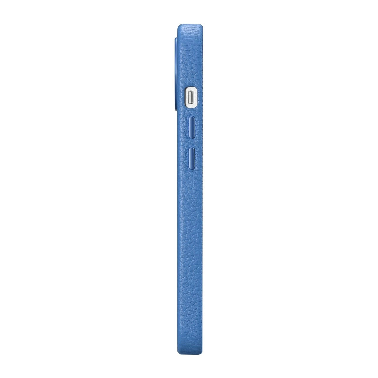 iCarer Litchi Premium Leather Case iPhone 14 Plus Magnetic Leather Case with MagSafe Light Blue (WMI14220711-LB)_4