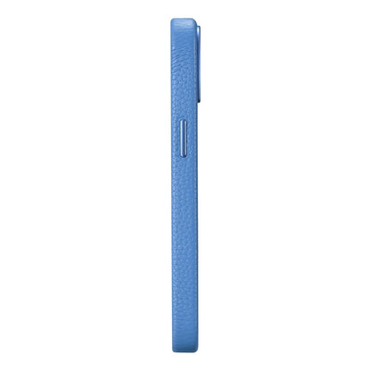 iCarer Litchi Premium Leather Case iPhone 14 Plus Magnetic Leather Case with MagSafe Light Blue (WMI14220711-LB)_5