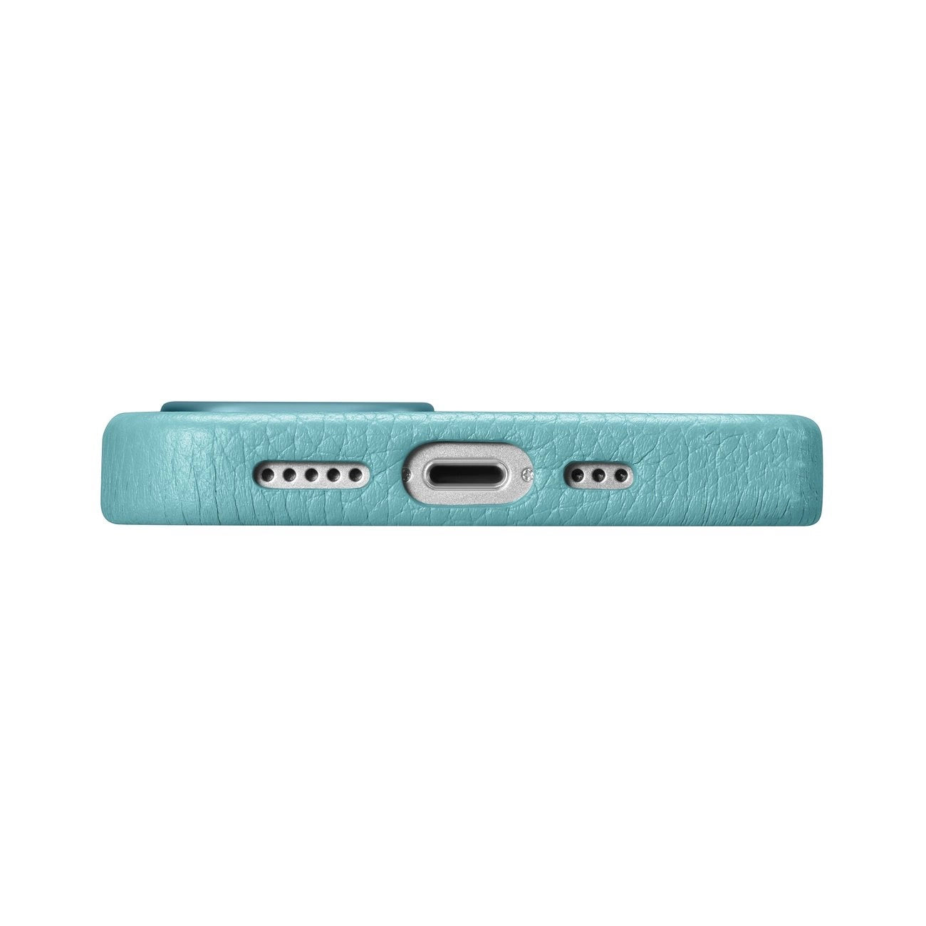 iCarer Litchi Premium Leather Case iPhone 14 Plus Magnetic Leather Case with MagSafe Green (WMI14220711-GN)_4