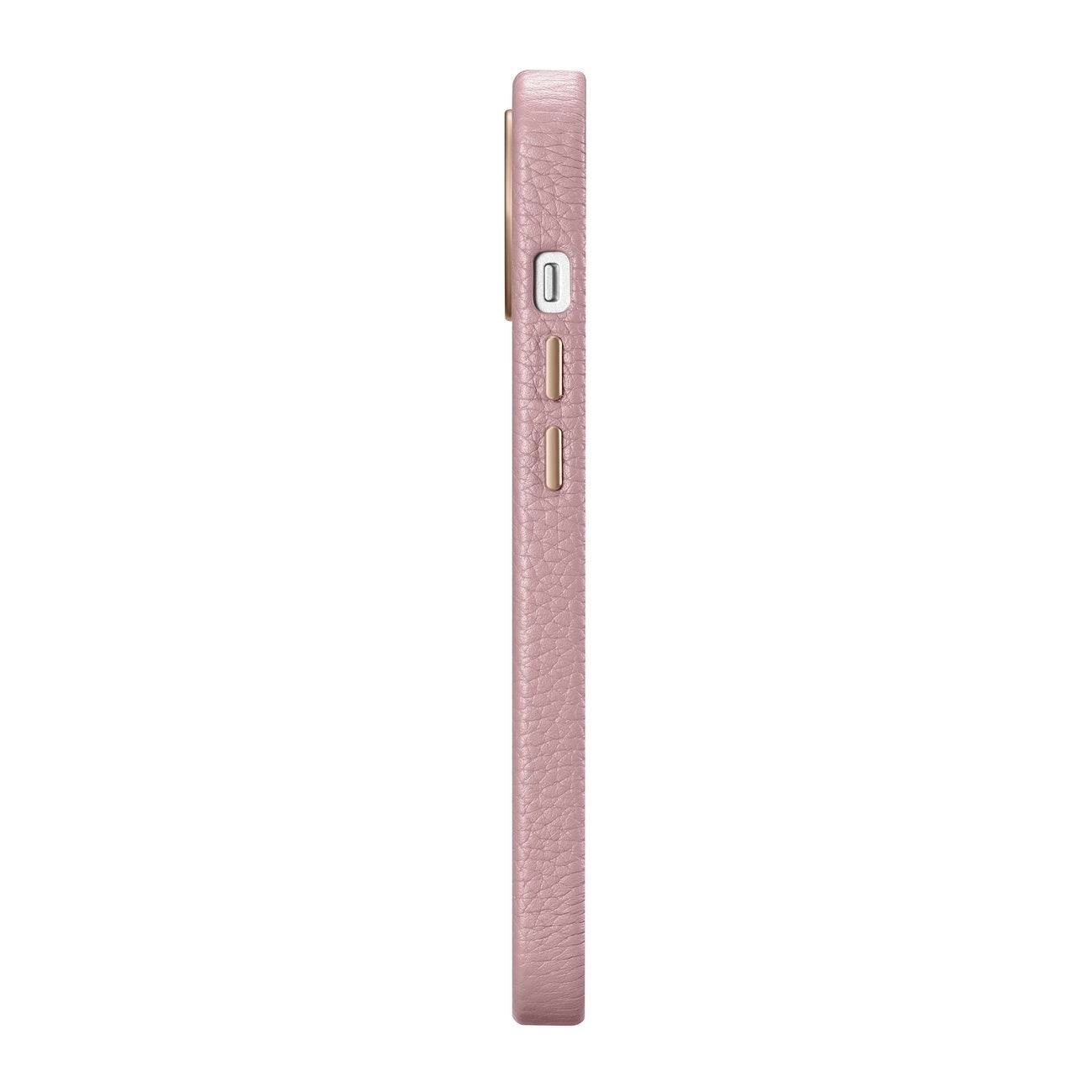 iCarer Litchi Premium Leather Case iPhone 14 Plus Magnetic Leather Case with MagSafe Pink (WMI14220711-PK)_5