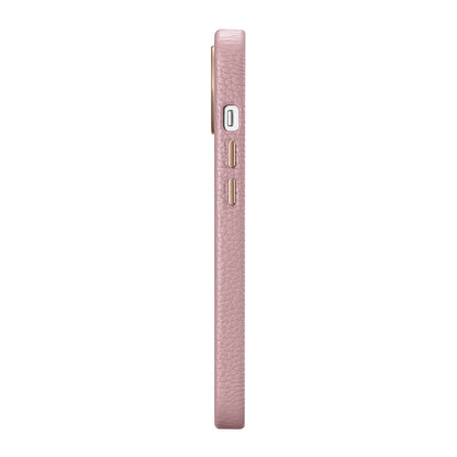 iCarer Litchi Premium Leather Case iPhone 14 Plus Magnetic Leather Case with MagSafe Pink (WMI14220711-PK)_5