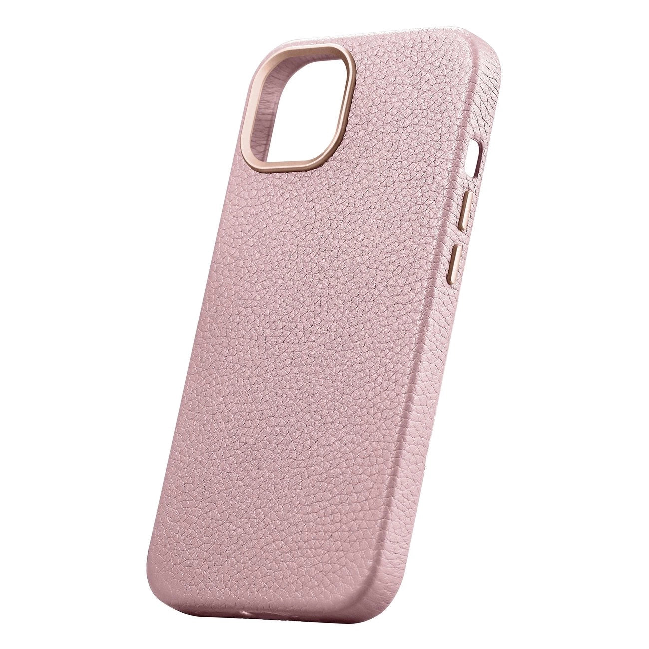 iCarer Litchi Premium Leather Case iPhone 14 Plus Magnetic Leather Case with MagSafe Pink (WMI14220711-PK)_7