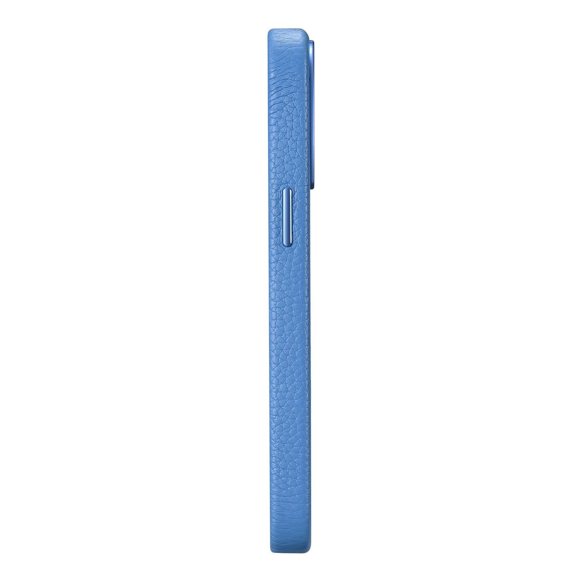 iCarer Litchi Premium Leather Case iPhone 14 Pro Max Magnetic Leather Case with MagSafe Light Blue (WMI14220712-LB)_6