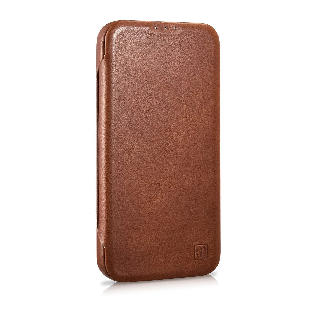 iCarer CE Oil Wax Premium Leather Folio Case iPhone 14 Plus magnetic flip case MagSafe brown (AKI14220707-BN)_4