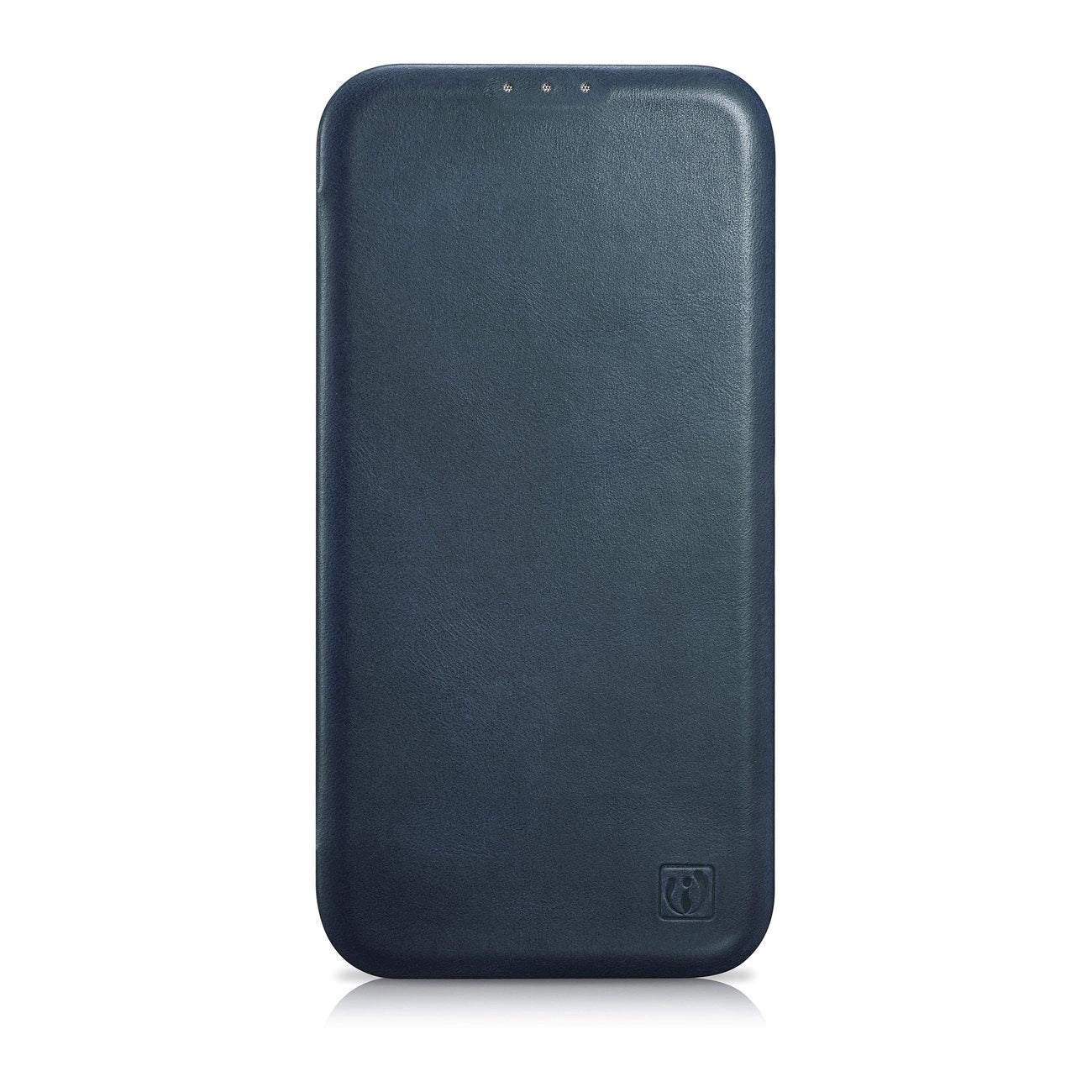 iCarer CE Oil Wax Premium Leather Folio Case iPhone 14 Plus magnetic flip case MagSafe blue (AKI14220707-BU)_1