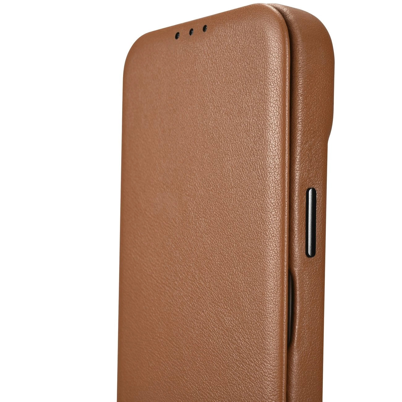 iCarer CE Premium Leather Folio Case iPhone 14 Pro Magnetic Flip Leather Folio Case MagSafe brown (WMI14220714-BN)_13
