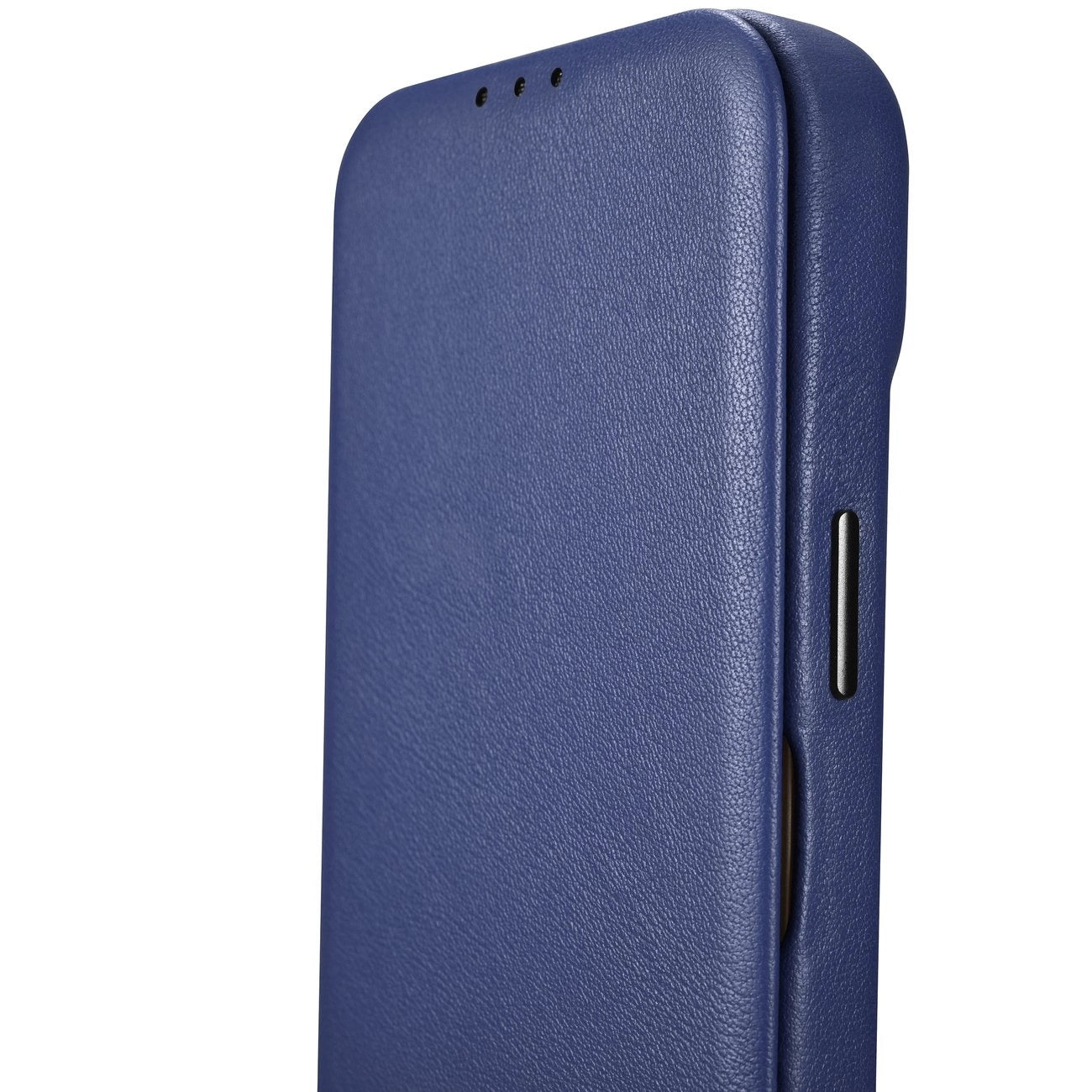 iCarer CE Premium Leather Folio Case iPhone 14 Pro Magnetic Flip Leather Folio Case MagSafe Blue (WMI14220714-BU)_13
