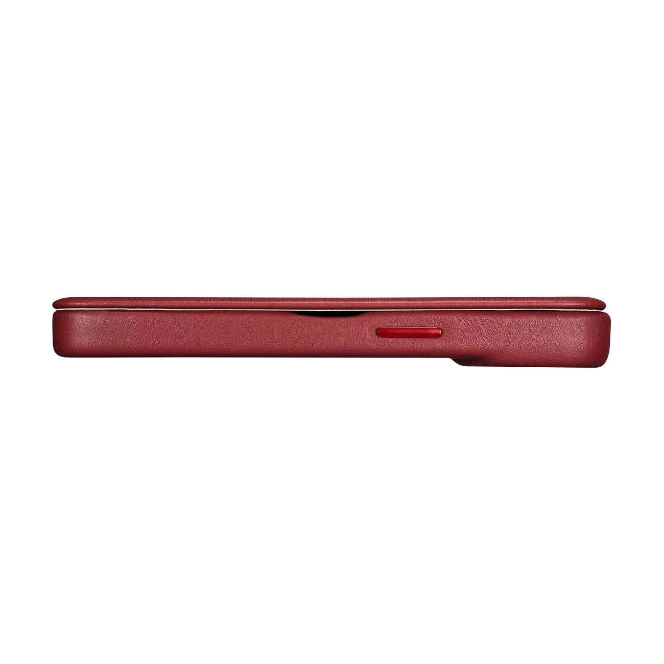 iCarer CE Premium Leather Folio Case iPhone 14 Plus Magnetic Flip Leather Folio Case MagSafe Red (WMI14220715-RD)_11