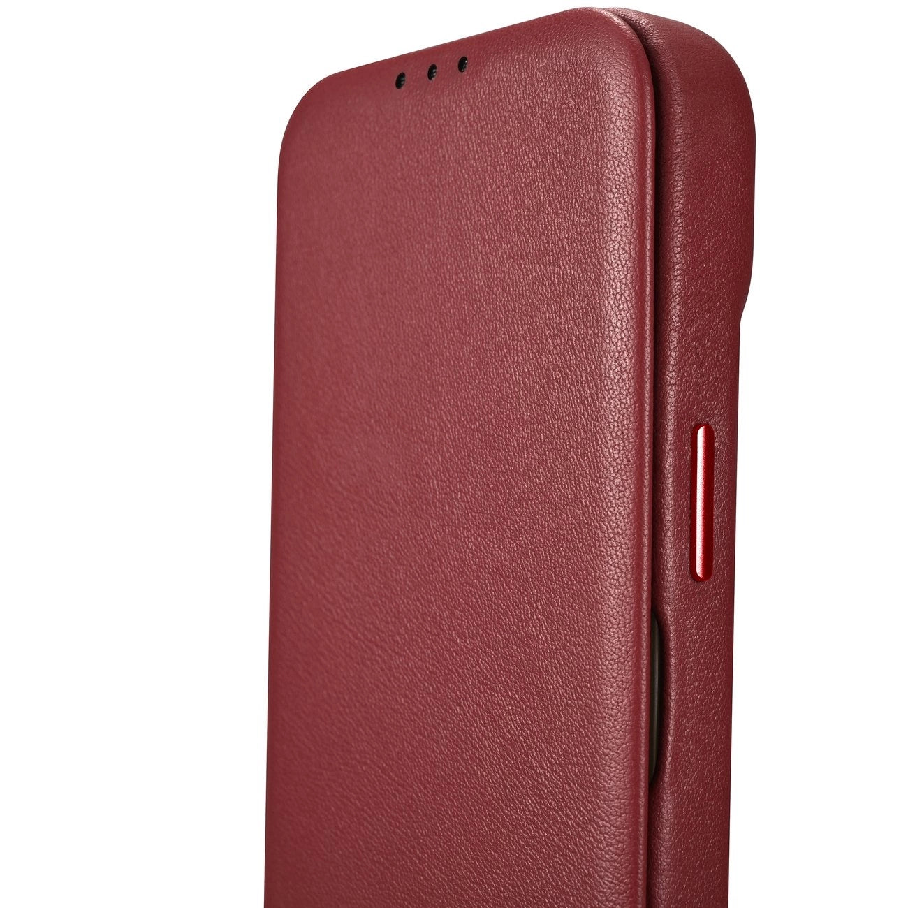 iCarer CE Premium Leather Folio Case iPhone 14 Plus Magnetic Flip Leather Folio Case MagSafe Red (WMI14220715-RD)_13