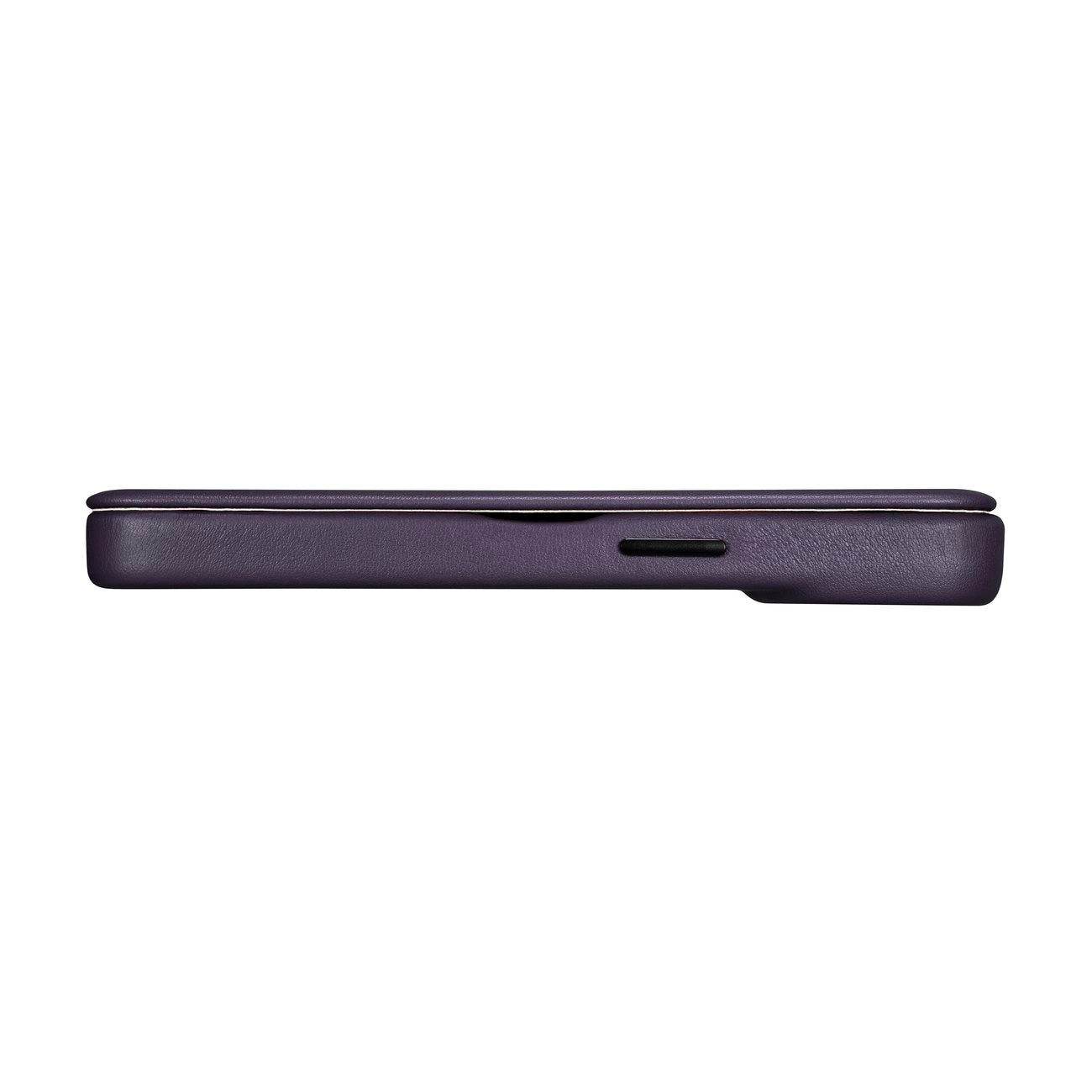 iCarer CE Premium Leather Folio Case iPhone 14 Plus Magnetic Flip Leather Folio Case MagSafe Dark Purple (WMI14220715-DP)_11