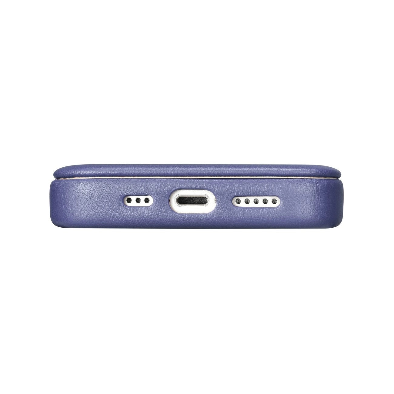 iCarer CE Premium Leather Folio Case iPhone 14 Plus Magnetic Flip Leather Folio Case MagSafe Light Purple (WMI14220715-LP)_10