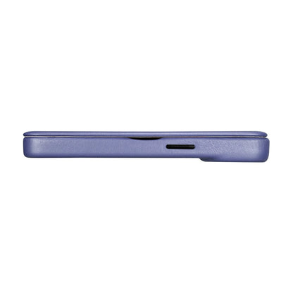 iCarer CE Premium Leather Folio Case iPhone 14 Plus Magnetic Flip Leather Folio Case MagSafe Light Purple (WMI14220715-LP)_11
