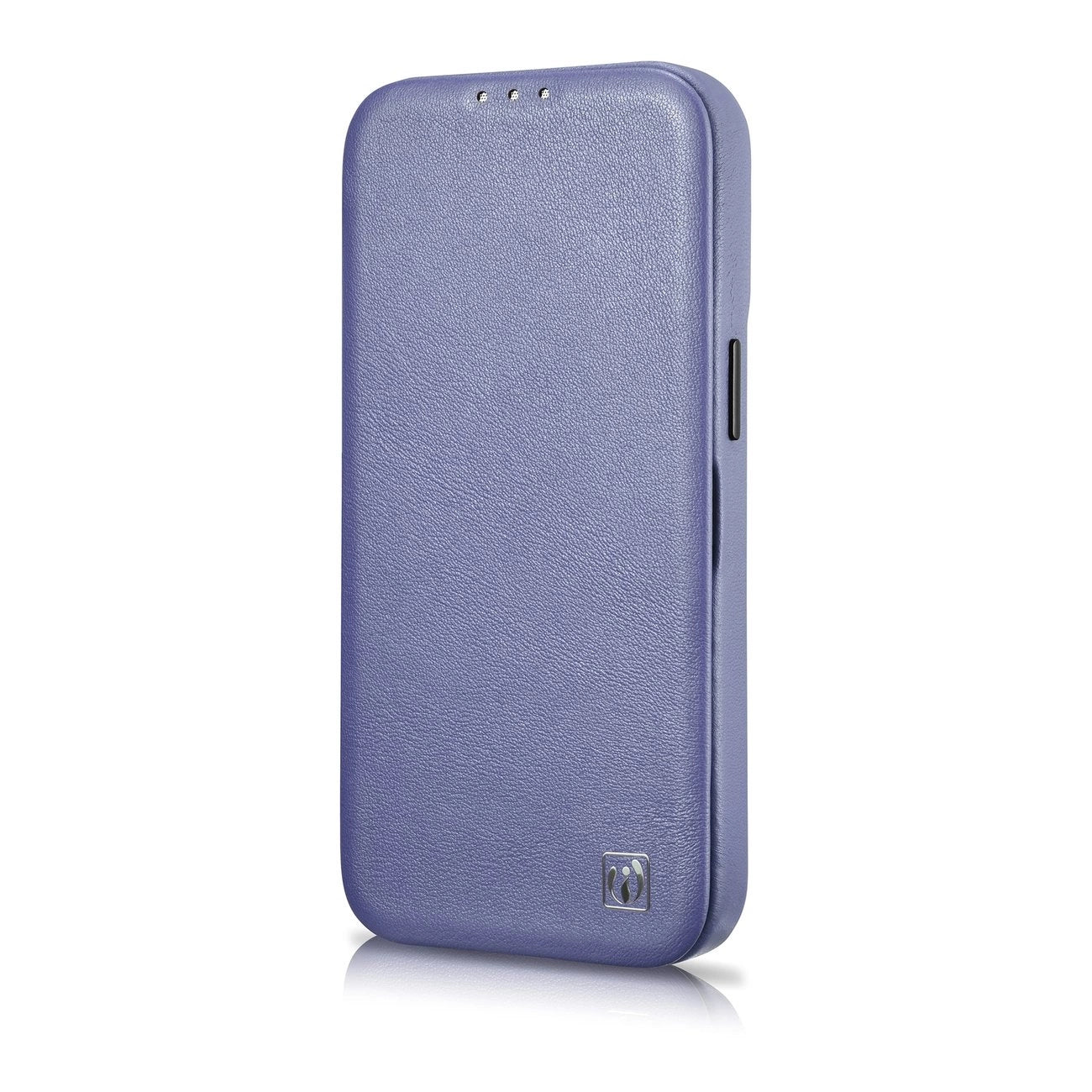 iCarer CE Premium Leather Folio Case iPhone 14 Plus Magnetic Flip Leather Folio Case MagSafe Light Purple (WMI14220715-LP)_5