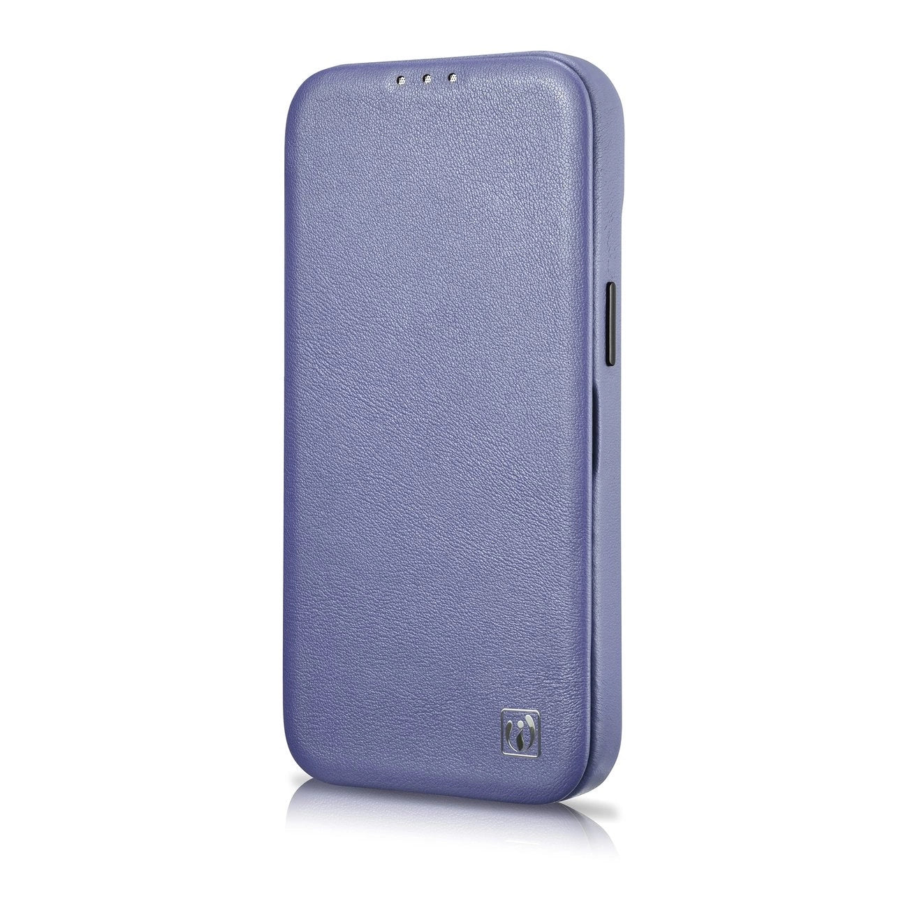 iCarer CE Premium Leather Folio Case iPhone 14 Plus Magnetic Flip Leather Folio Case MagSafe Light Purple (WMI14220715-LP)_6