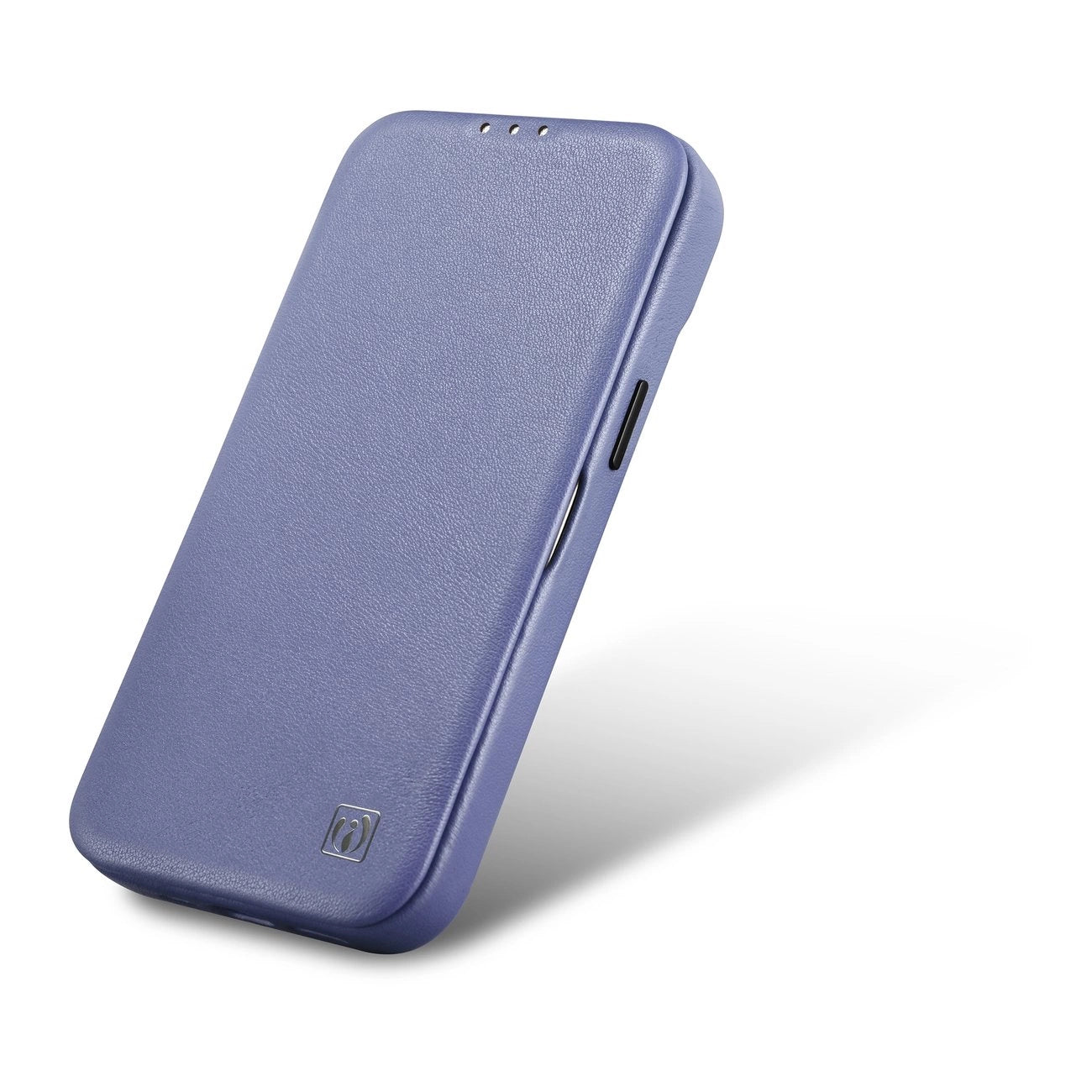 iCarer CE Premium Leather Folio Case iPhone 14 Plus Magnetic Flip Leather Folio Case MagSafe Light Purple (WMI14220715-LP)_7