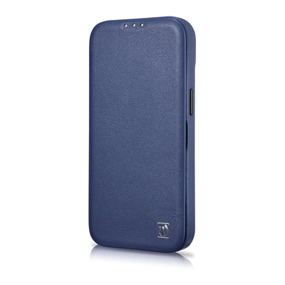 iCarer CE Premium Leather Folio Case iPhone 14 Plus Magnetic Flip Leather Folio Case MagSafe Blue (WMI14220715-BU)_6