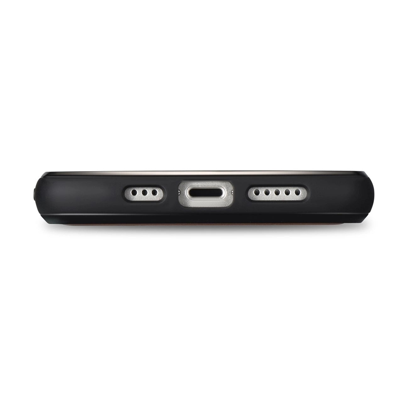 iCarer Leather Oil Wax case covered with natural leather for iPhone 14 Plus black (WMI14220719-BK)_7