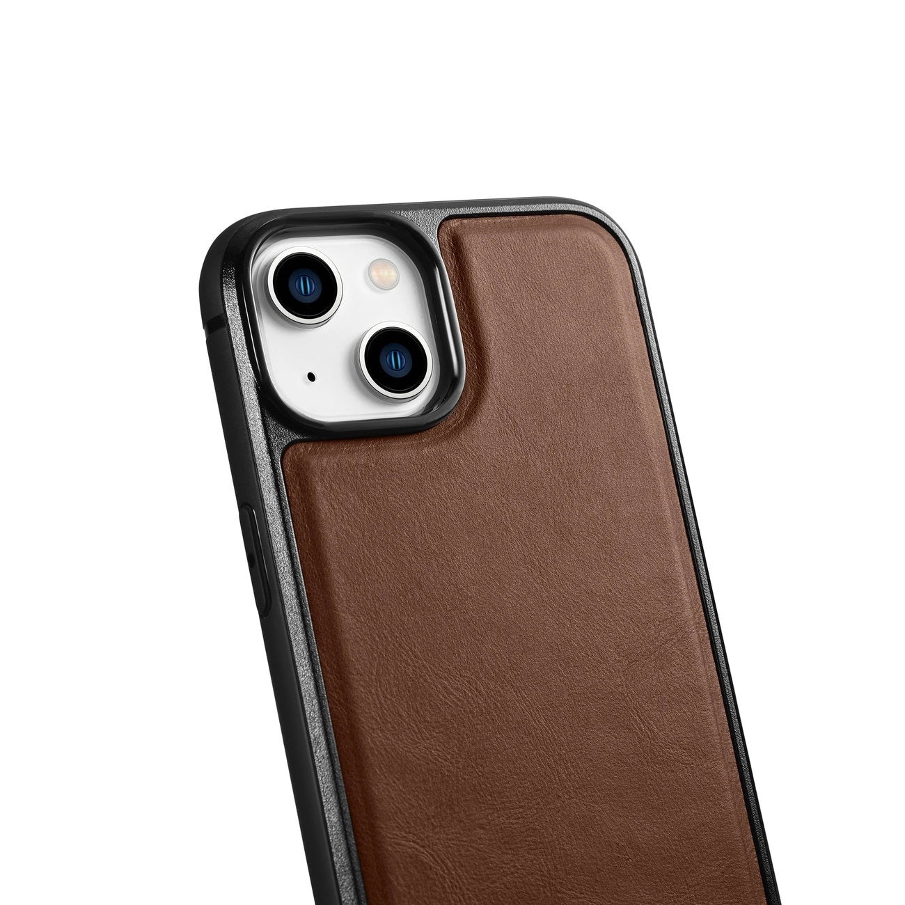 iCarer Leather Oil Wax Genuine Leather Case for iPhone 14 Plus (MagSafe Compatible) Brown (WMI14220719-BN)_13