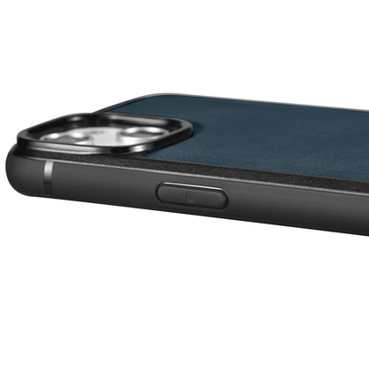 iCarer Leather Oil Wax case covered with natural leather for iPhone 14 Plus blue (WMI14220719-BU)_7
