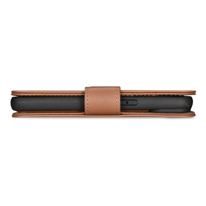 iCarer Wallet Case 2in1 case iPhone 14 leather cover with flap Anti-RFID brown (WMI14220725-BN)_3
