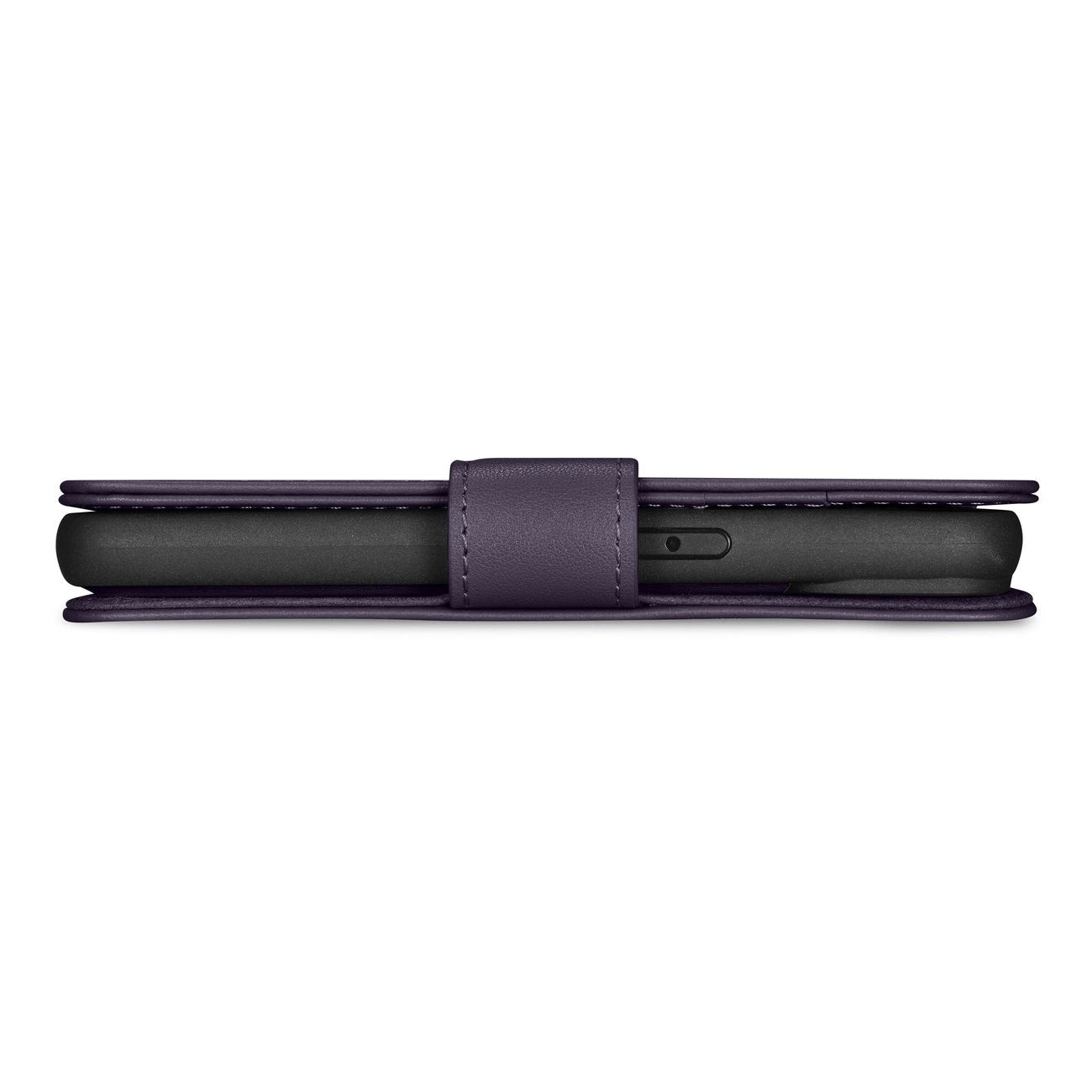 iCarer Wallet Case 2in1 Case iPhone 14 Leather Flip Cover Anti-RFID Dark Purple (WMI14220725-DP)_3