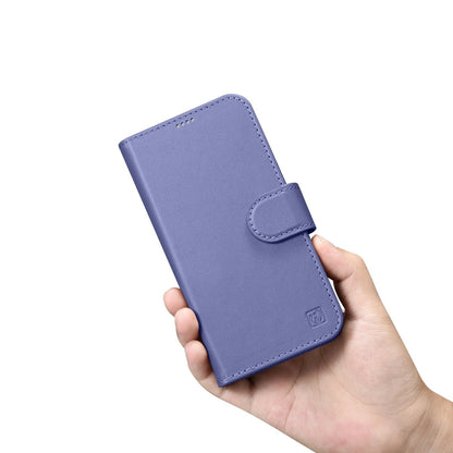 iCarer Wallet Case 2in1 Cover iPhone 14 Pro Anti-RFID Leather Flip Case Light Purple (WMI14220726-LP)_11