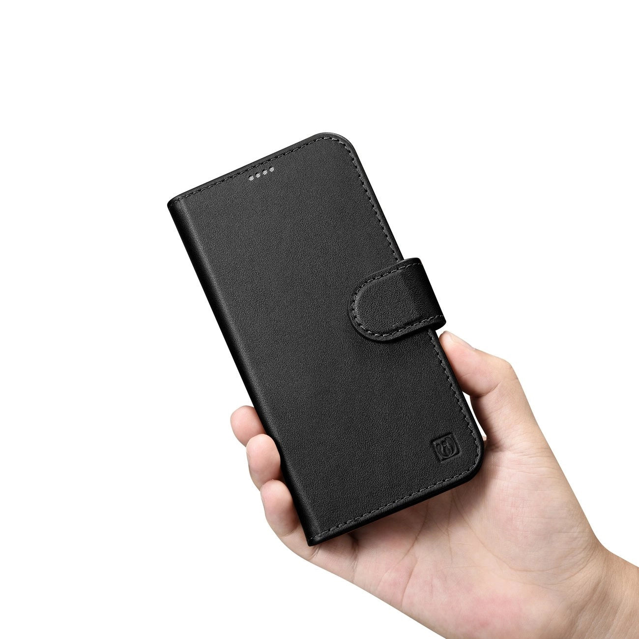 iCarer Wallet Case 2in1 Cover iPhone 14 Plus Anti-RFID Leather Flip Case Black (WMI14220727-BK)_11