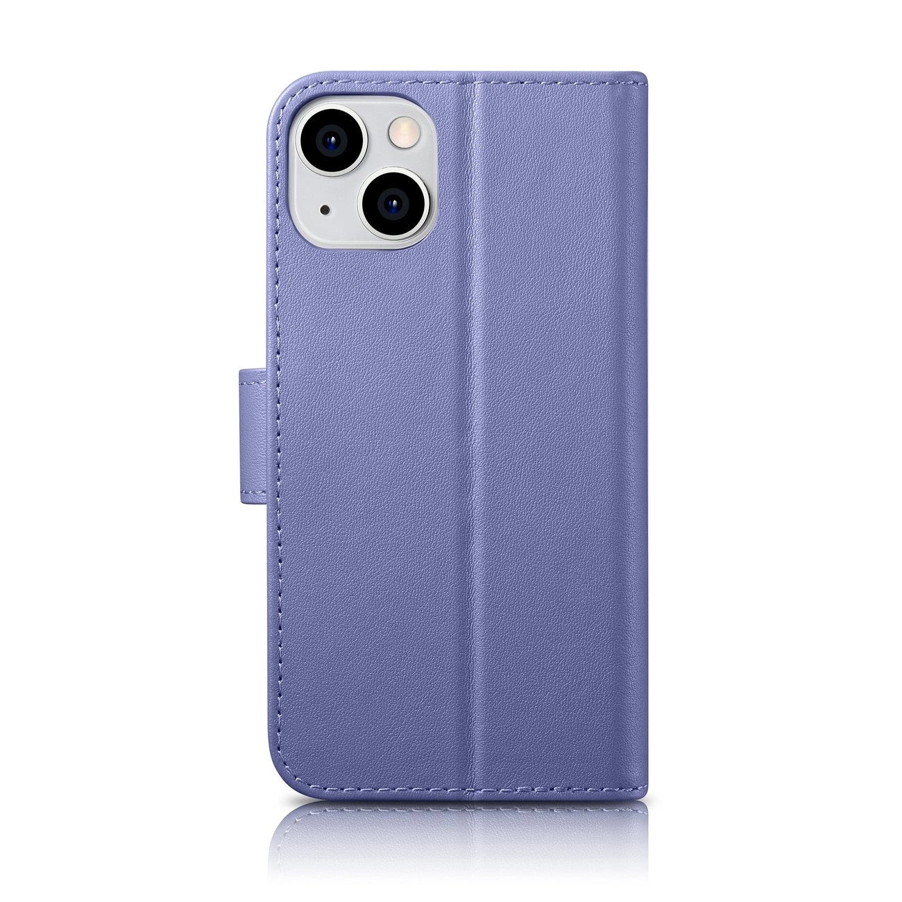 iCarer Wallet Case 2in1 Cover iPhone 14 Plus Anti-RFID Leather Flip Case Light Purple (WMI14220727-LP)_1