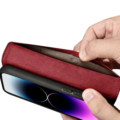 iCarer Wallet Case 2in1 Cover iPhone 14 Pro Max Leather Flip Cover Anti-RFID Red (WMI14220728-RD)_10
