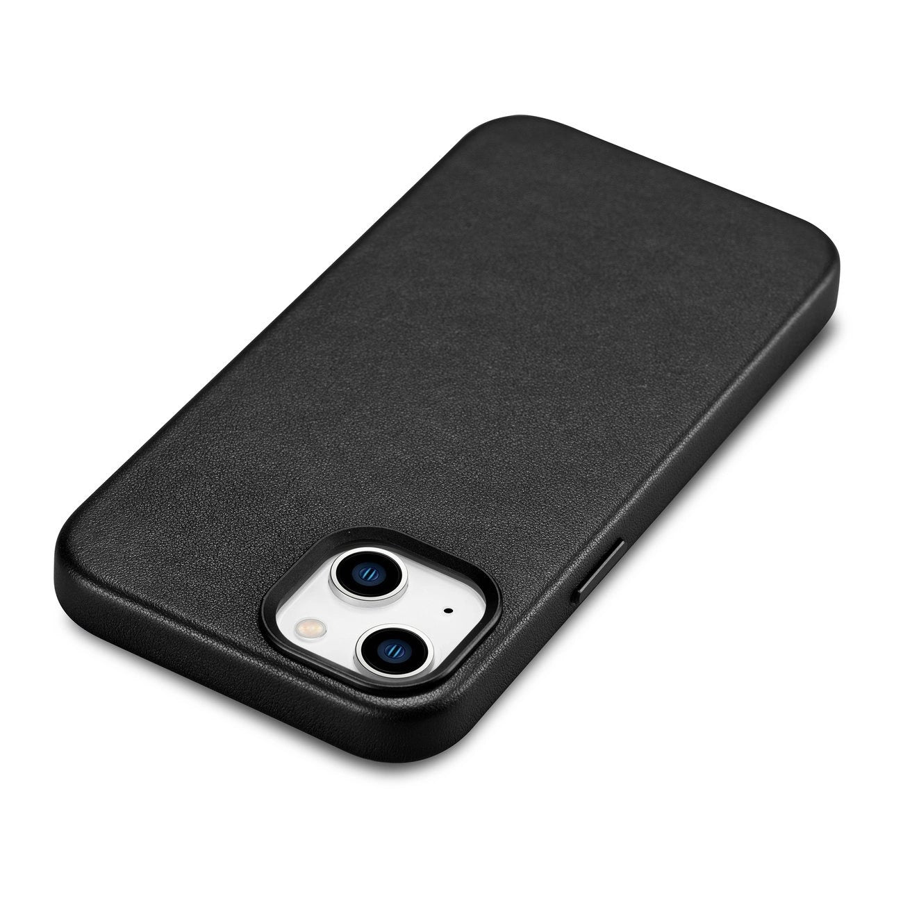 iCarer Case Leather cover for iPhone 14 Plus genuine leather case black (compatible with MagSafe)_10