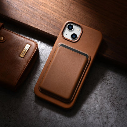 iCarer Case Leather Case Cover for iPhone 14 Plus Brown (MagSafe Compatible)_17