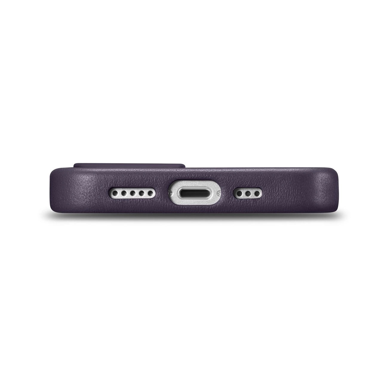 iCarer Case Leather Cover Case for iPhone 14 Plus Dark Purple (MagSafe Compatible)_3