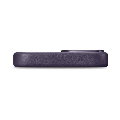 iCarer Case Leather Cover Case for iPhone 14 Plus Dark Purple (MagSafe Compatible)_4